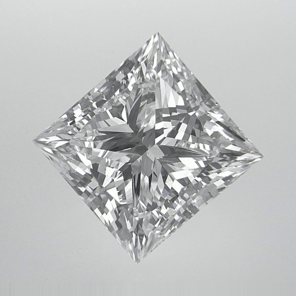 4.87 ct Lab-Grown Diamond – E VVS2 – Square Cut – IGI Certified — Sapphire Row · cut7