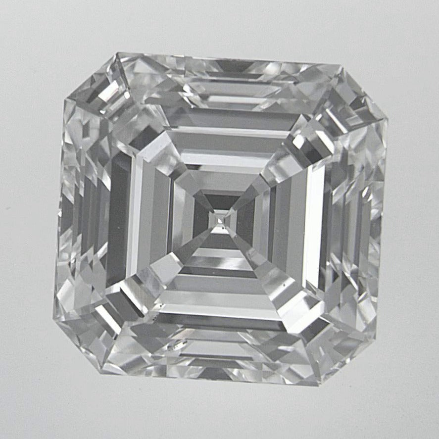 5.08 ct Lab-Grown Diamond – E VVS2 – Asscher Cut – IGI Certified — Sapphire Row · cut7