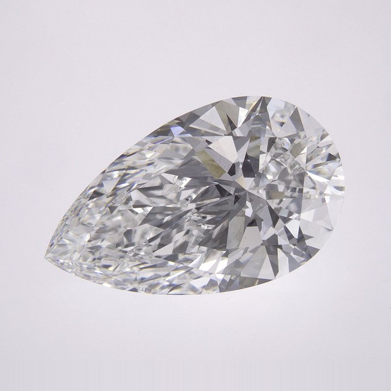 4.51 ct Lab-Grown Diamond – E VS1 – Pear Cut – IGI Certified — Sapphire Row · cut7
