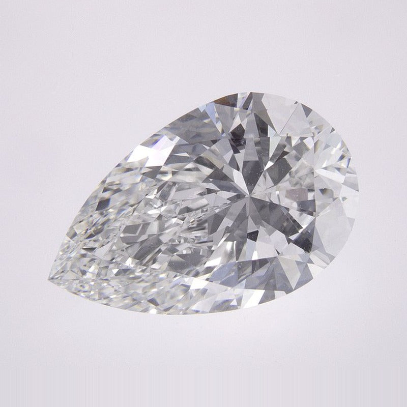 4.05 ct Lab-Grown Diamond – E VVS2 – Pear Cut – IGI Certified — Sapphire Row · cut7