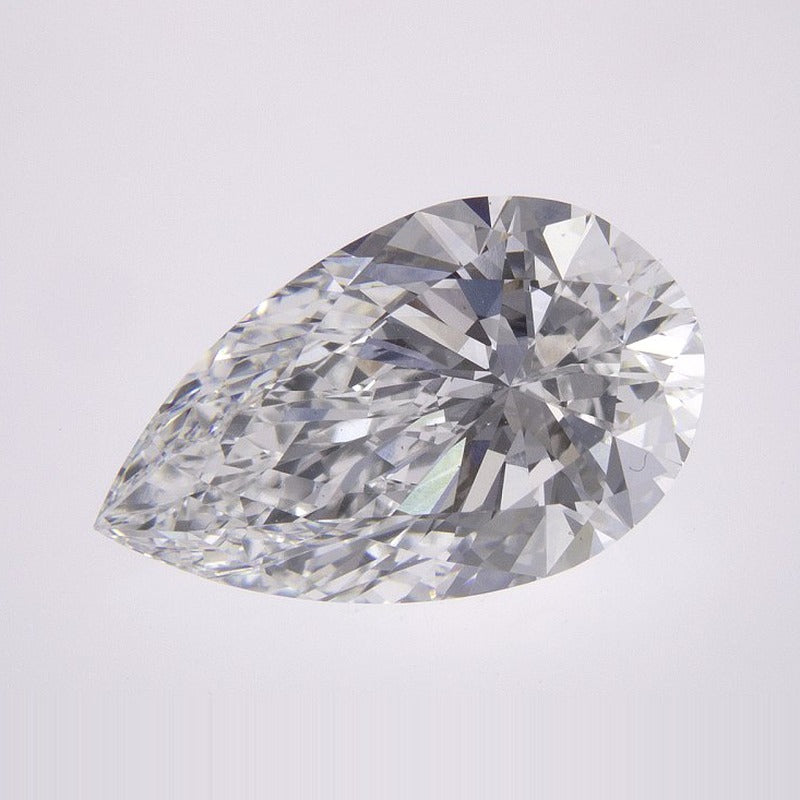 4.01 ct Lab-Grown Diamond – E VVS2 – Pear Cut – IGI Certified — Sapphire Row · cut7