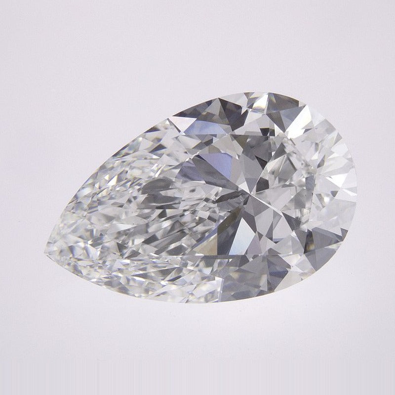 4.00 ct Lab-Grown Diamond – E VVS2 – Pear Cut – IGI Certified — Sapphire Row · cut7