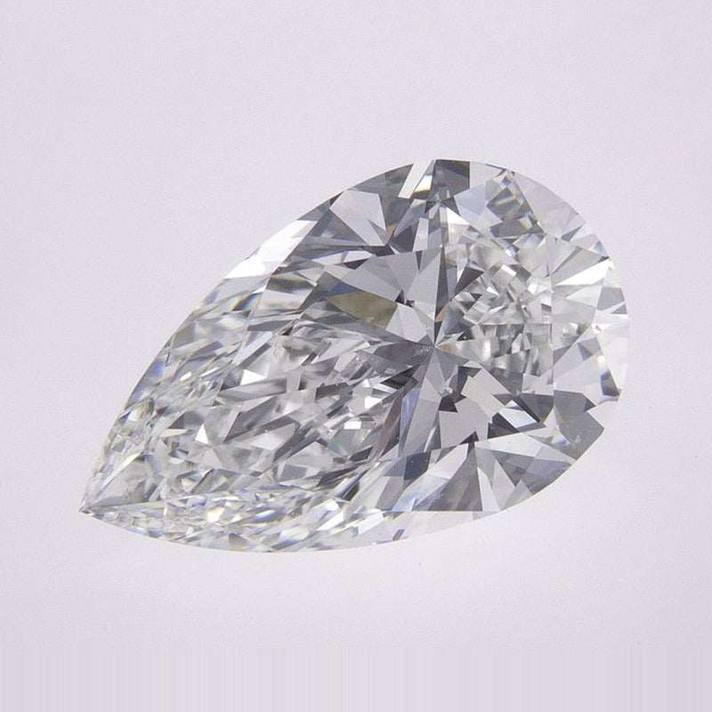2.57 ct Lab-Grown Diamond – E VVS2 – Pear Cut – IGI Certified — Sapphire Row · cut7