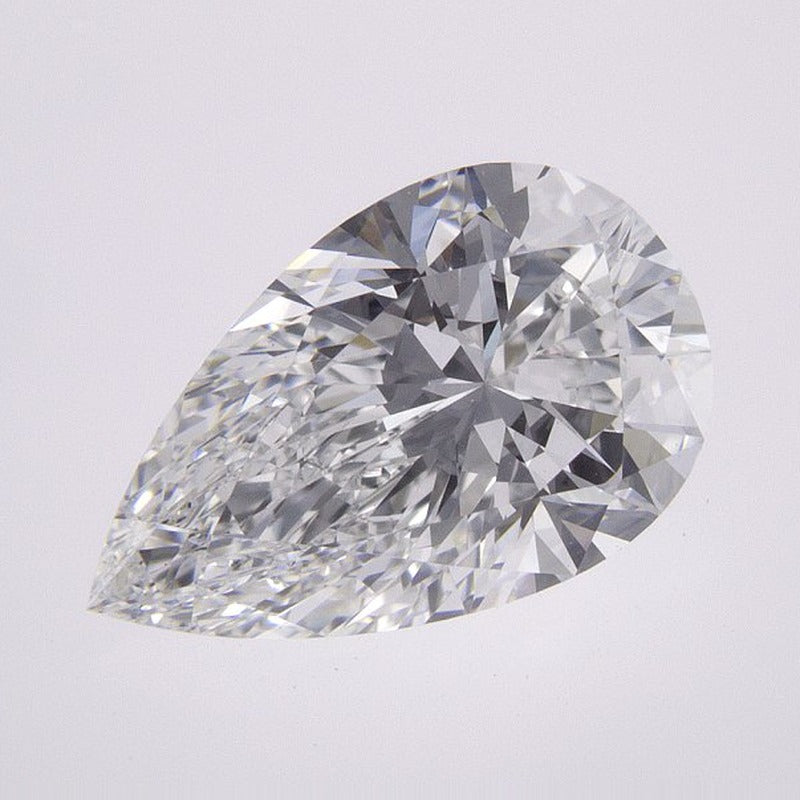 2.09 ct Lab-Grown Diamond – D VVS2 – Pear Cut – IGI Certified — Sapphire Row · cut7