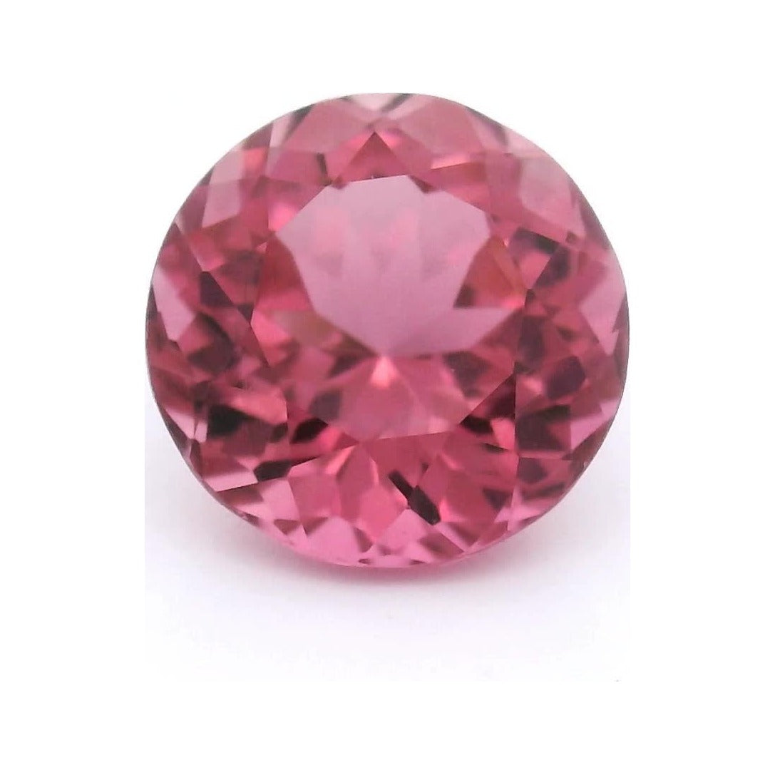 1.39 ct Natural Pink Tourmaline – Round Cut — Sapphire Row · cut7