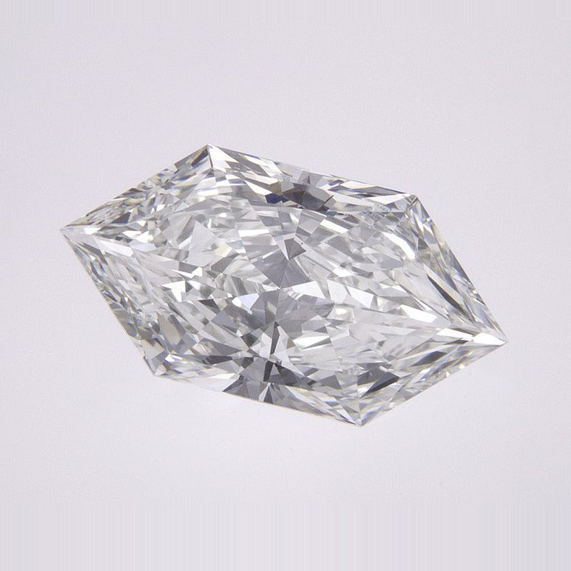 2.05 ct Lab-Grown Diamond – F VS1 – Elongated Hexagon Duchess Faceted-cut – IGI Certified — Sapphire Row · cut7
