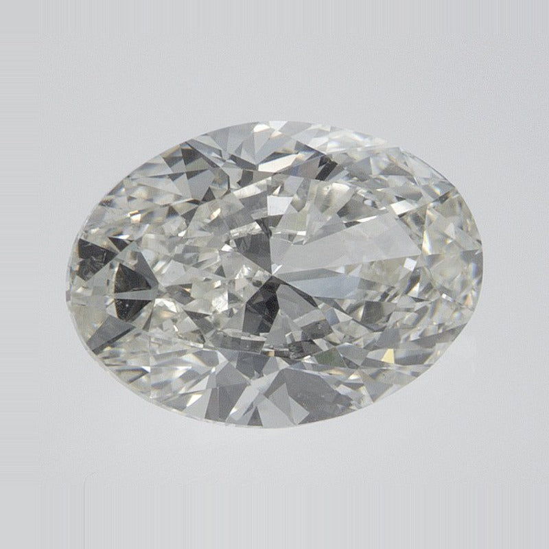 2.01 ct Natural Diamond – H SI1 – Oval Cut – EGL USA Certified — Sapphire Row · cut7