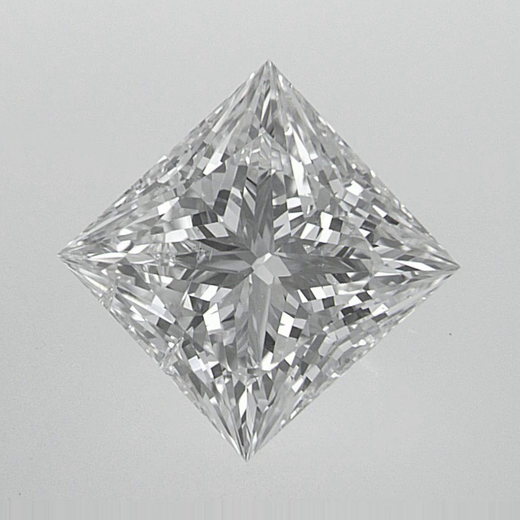 2.01 ct Natural Diamond – G SI2 – Square Cut – EGL USA Certified — Sapphire Row · cut7