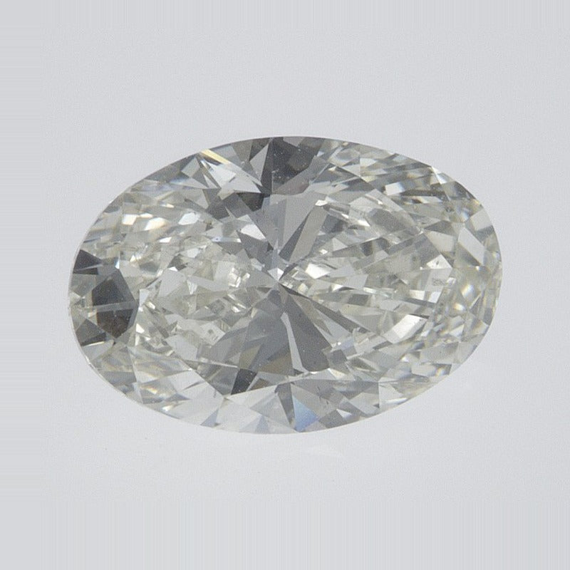 1.50 ct Natural Diamond – H SI1 – Oval Cut – EGL USA Certified — Sapphire Row · cut7