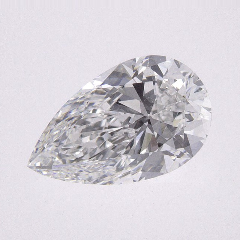 1.01 ct Natural Diamond – E SI1 – Pear Cut – GIA Certified — Sapphire Row · cut7