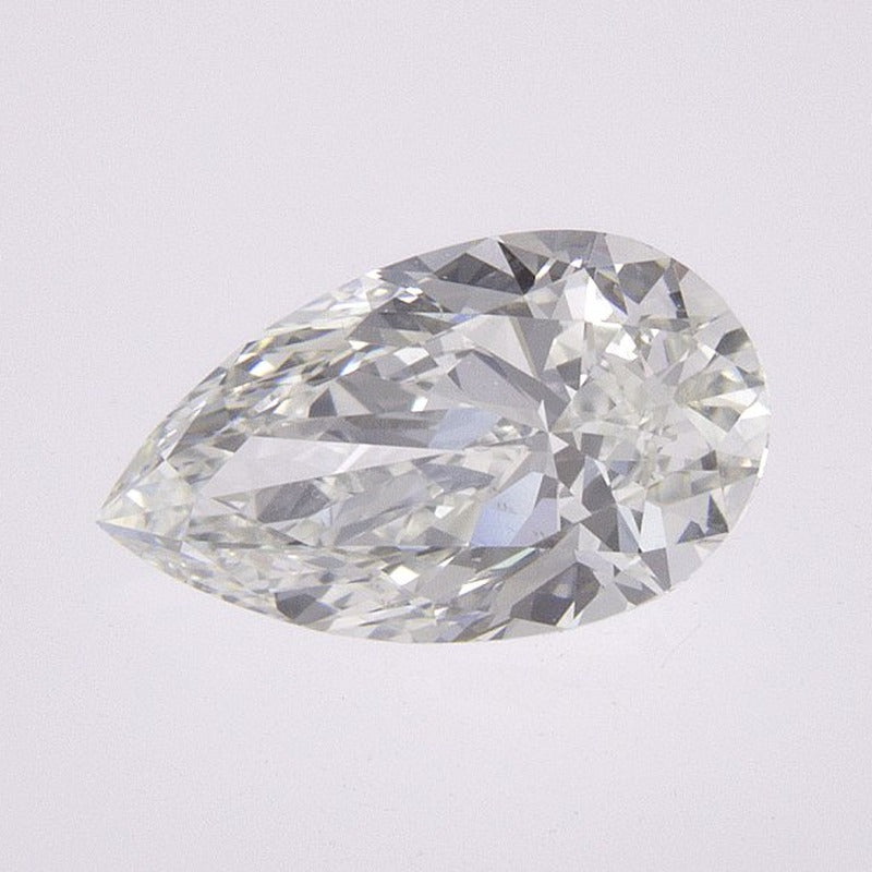 1.01 ct Natural Diamond – H SI1 – Pear Cut – EGL USA Certified — Sapphire Row · cut7