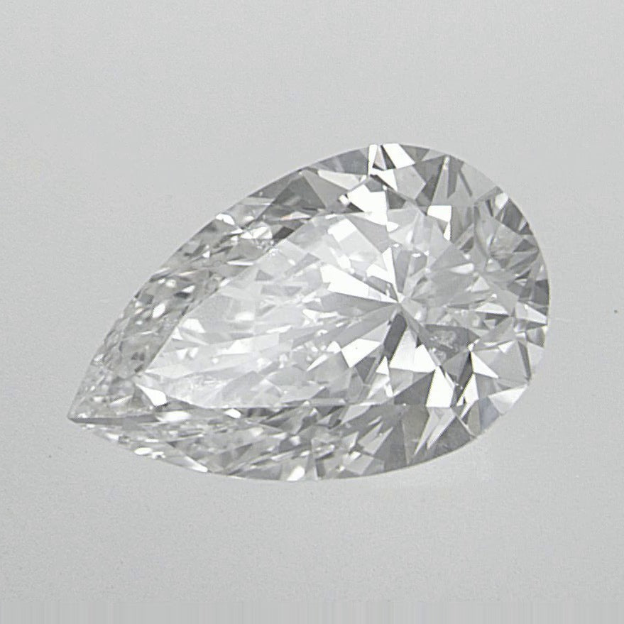 1.00 ct Natural Diamond – H SI1 – Pear Cut – EGL USA Certified — Sapphire Row · cut7