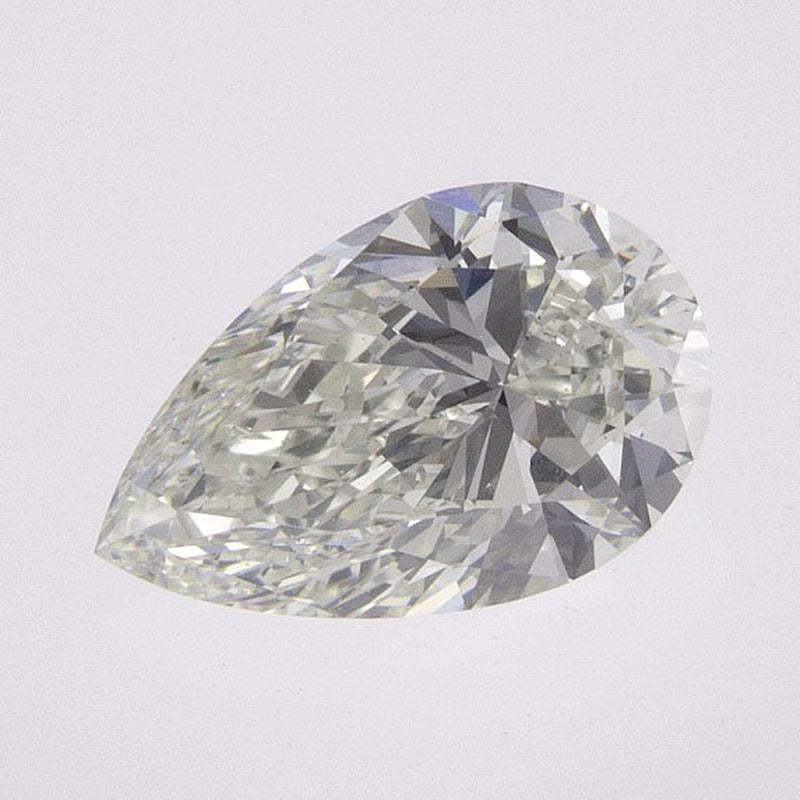 1.00 ct Natural Diamond – H VS2 – Pear Cut – EGL USA Certified — Sapphire Row · cut7
