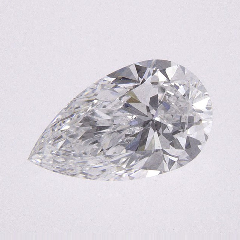 0.80 ct Natural Diamond – D SI1 – Pear Cut – GIA Certified — Sapphire Row · cut7