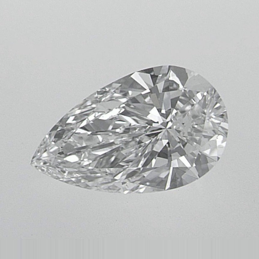 0.77 ct Natural Diamond – E VS2 – Pear Cut – GIA Certified — Sapphire Row · cut7