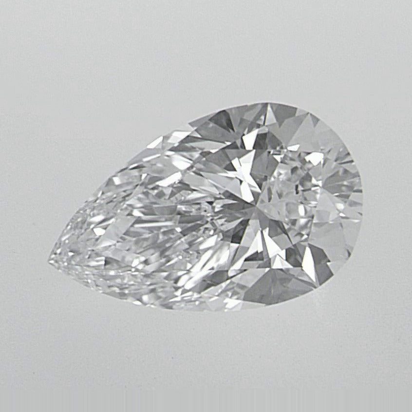 0.78 ct Natural Diamond – D VS2 – Pear Cut – GIA Certified — Sapphire Row · cut7