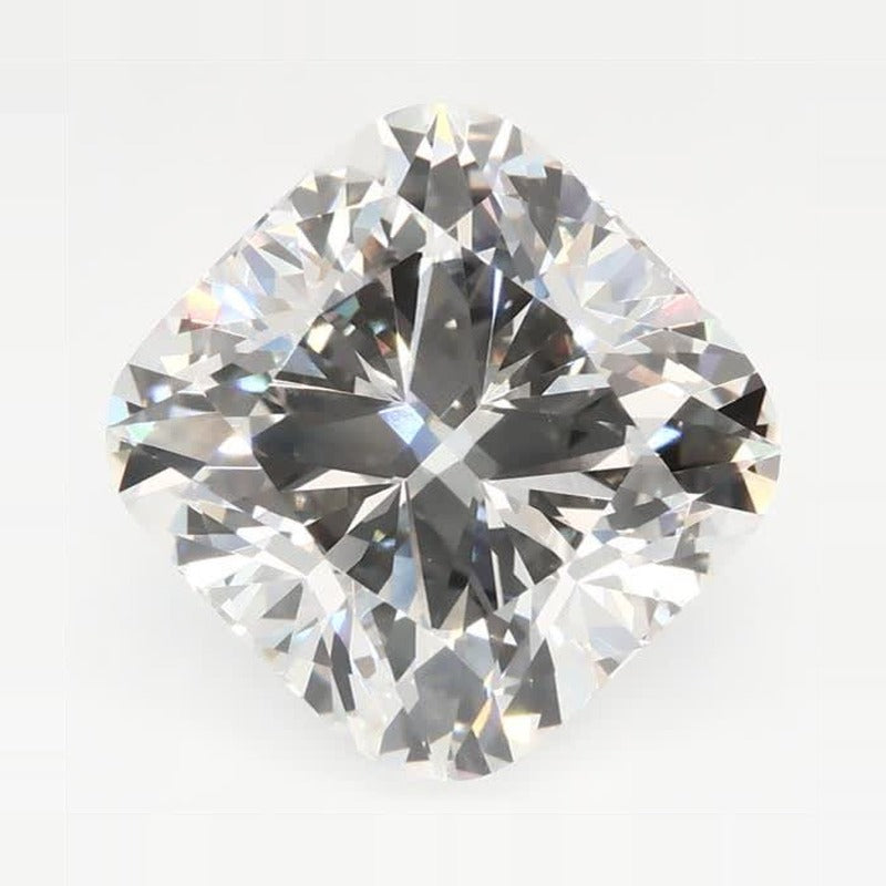 4.39 ct Lab-Grown Diamond – F VVS2 – Cushion Cut – GCAL Certified — Sapphire Row · cut7