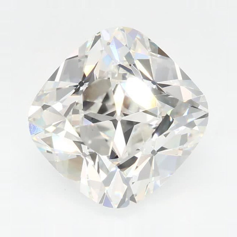 3.25 ct Lab-Grown Diamond – F VVS2 – Cushion Old Mine Cut – GCAL Certified — Sapphire Row · cut7