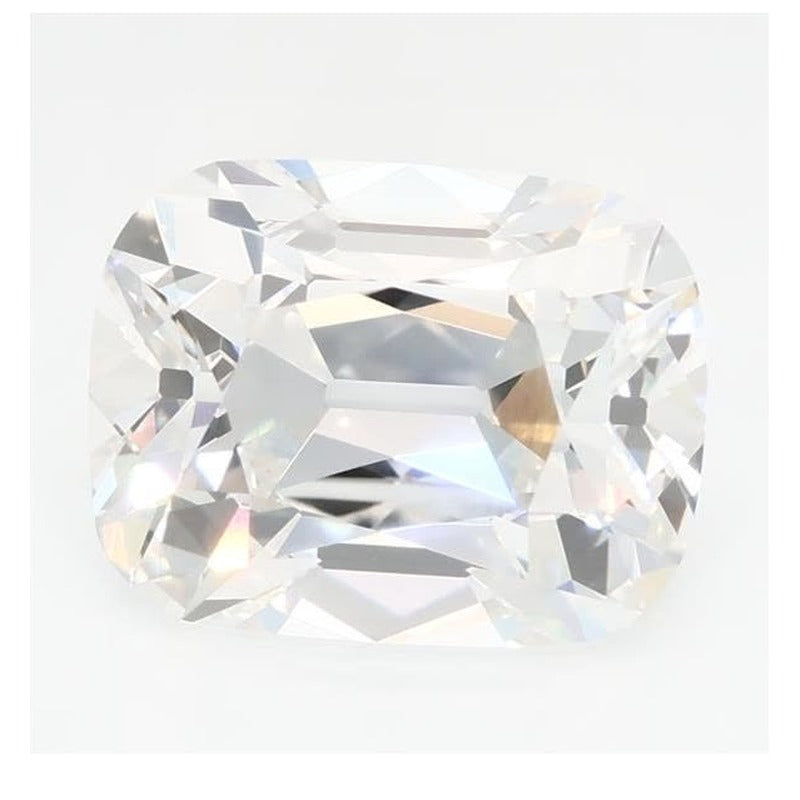 3.22 ct Lab-Grown Diamond – F VVS2 – Elongated Cushion Old Mine Cut – GCAL Certified — Sapphire Row · cut7