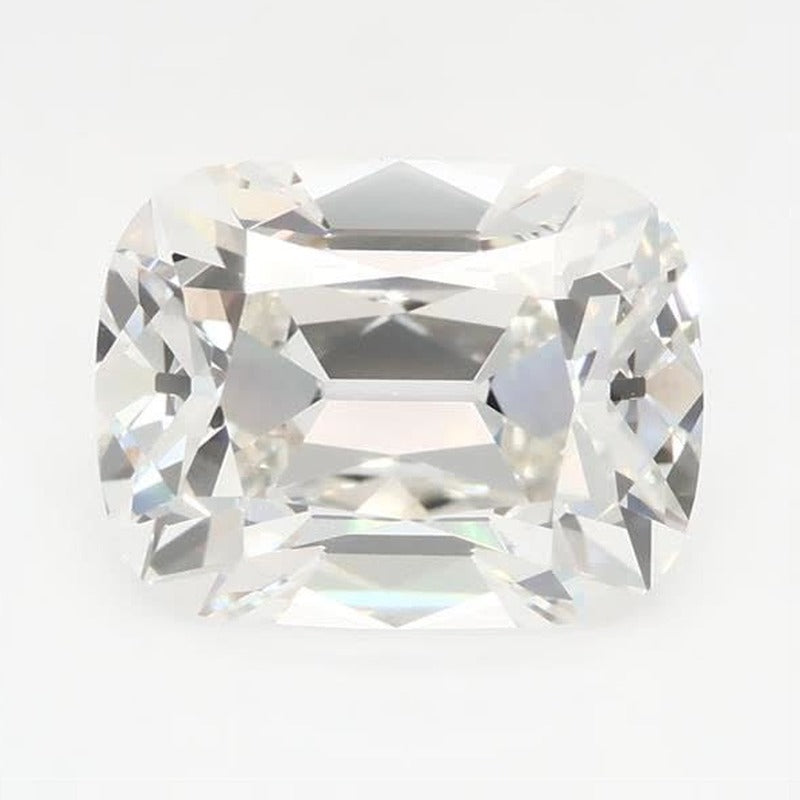 3.04 ct Lab-Grown Diamond – F VS1 – Elongated Cushion Old Mine Cut – GCAL Certified — Sapphire Row · cut7