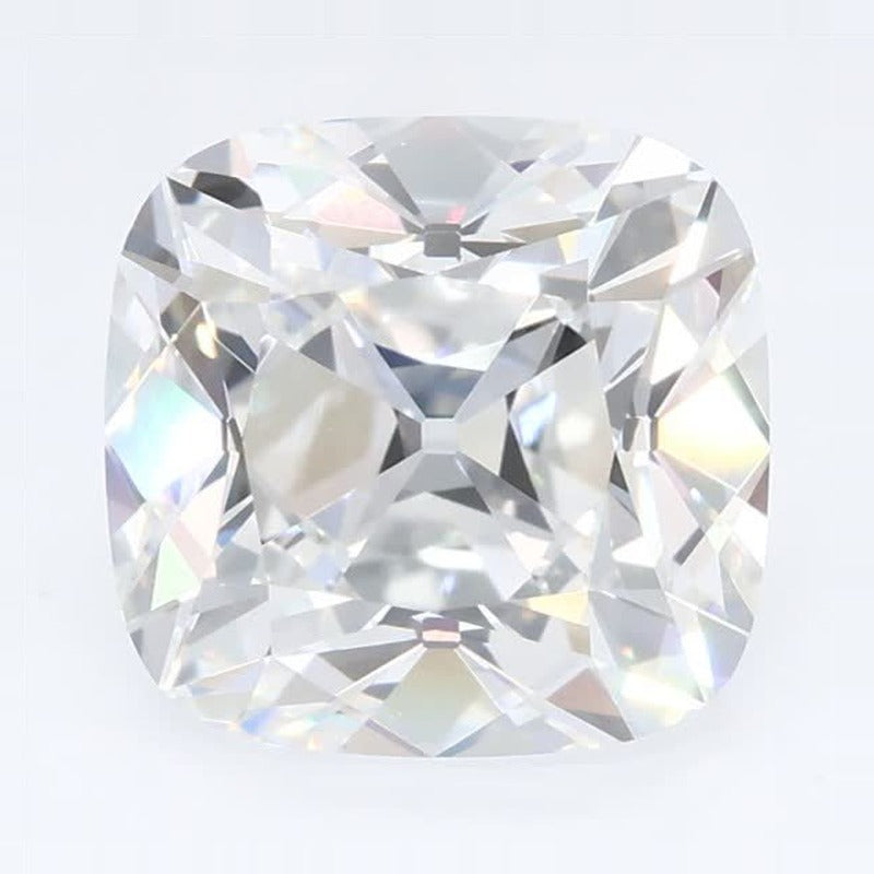 3.03 ct Lab-Grown Diamond – E VVS2 – Cushion Old Mine Cut – GCAL Certified — Sapphire Row · cut7