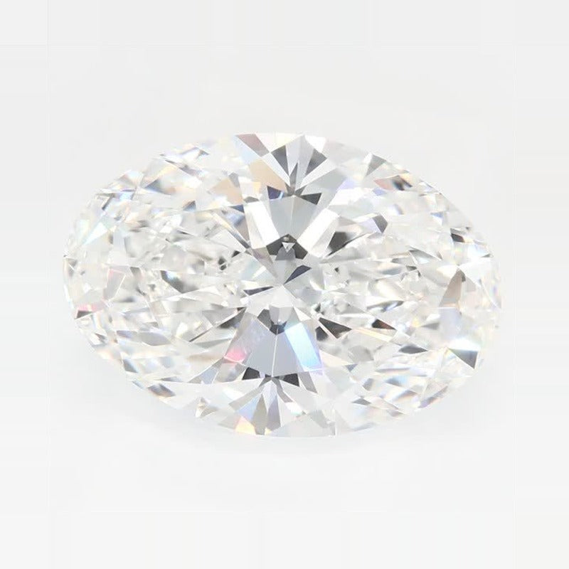 3.00 ct Lab-Grown Diamond – D VVS1 – Oval Cut – GCAL Certified — Sapphire Row · cut7