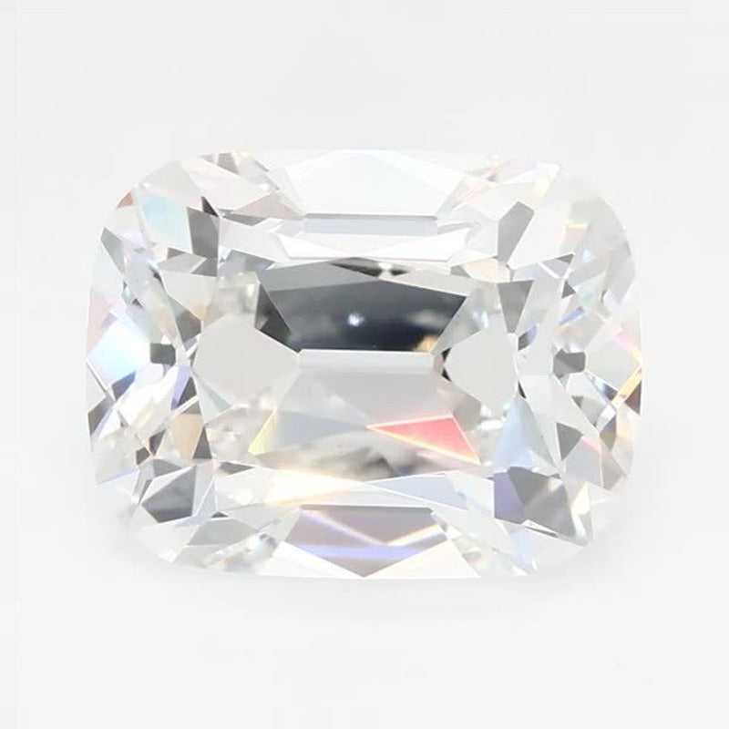 2.80 ct Lab-Grown Diamond – E VS1 – Elongated Cushion Old Mine Cut – GCAL Certified — Sapphire Row · cut7
