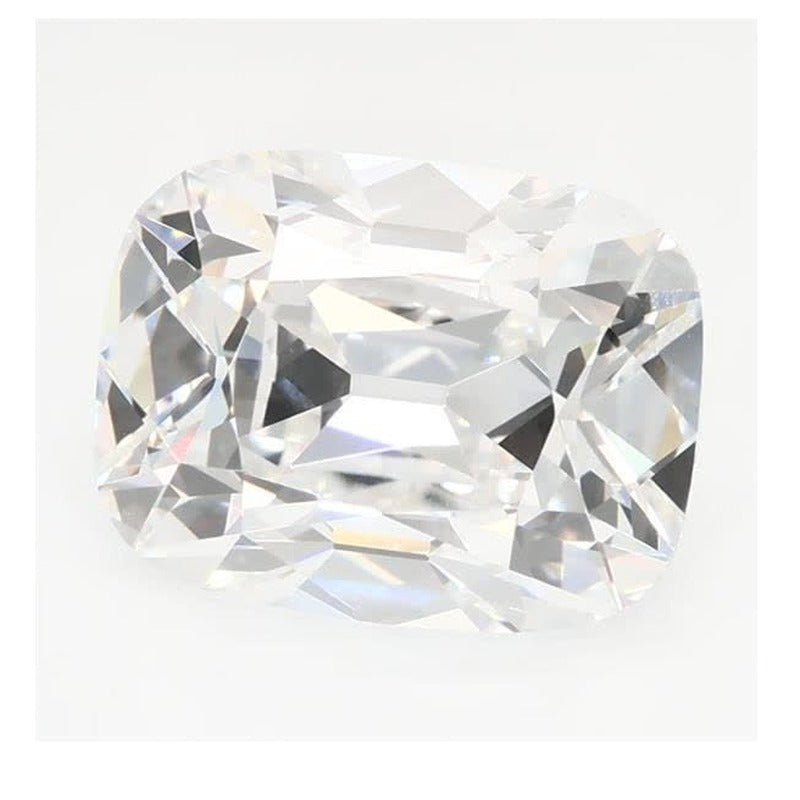 2.67 ct Lab-Grown Diamond – E VVS2 – Elongated Cushion Old Mine Cut – GCAL Certified — Sapphire Row · cut7
