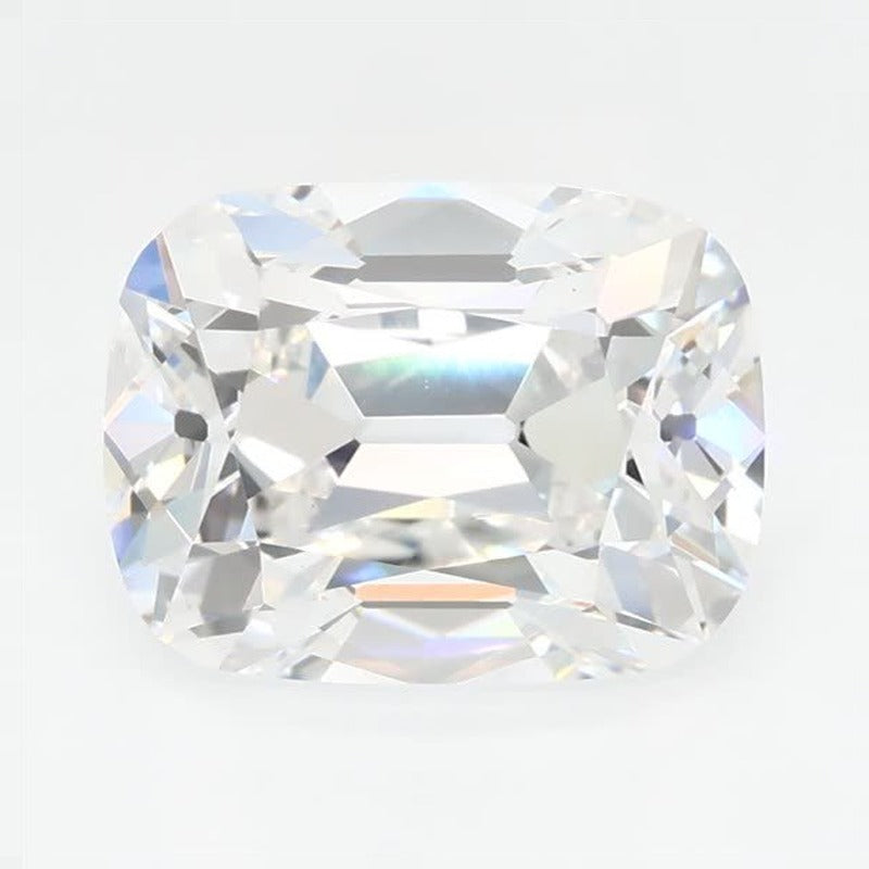 2.64 ct Lab-Grown Diamond – E VS1 – Elongated Cushion Old Mine Cut – GCAL Certified — Sapphire Row · cut7