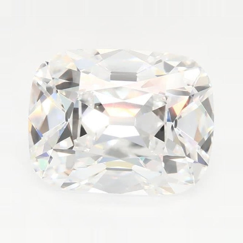 2.61 ct Lab-Grown Diamond – E VS1 – Elongated Cushion Old Mine Cut – GCAL Certified — Sapphire Row · cut7