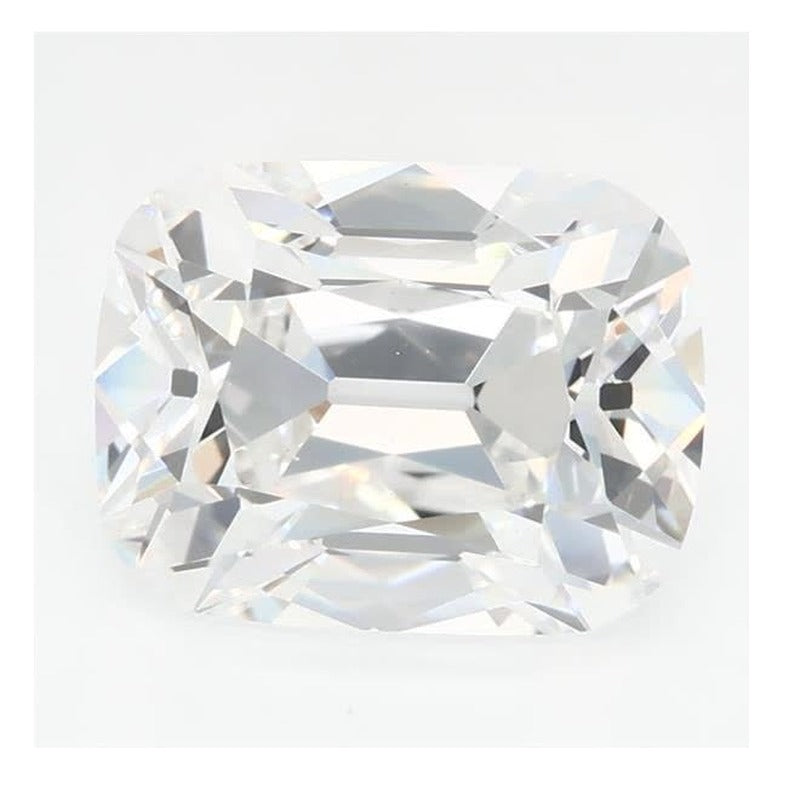 2.60 ct Lab-Grown Diamond – D VVS2 – Elongated Cushion Old Mine Cut – GCAL Certified — Sapphire Row · cut7