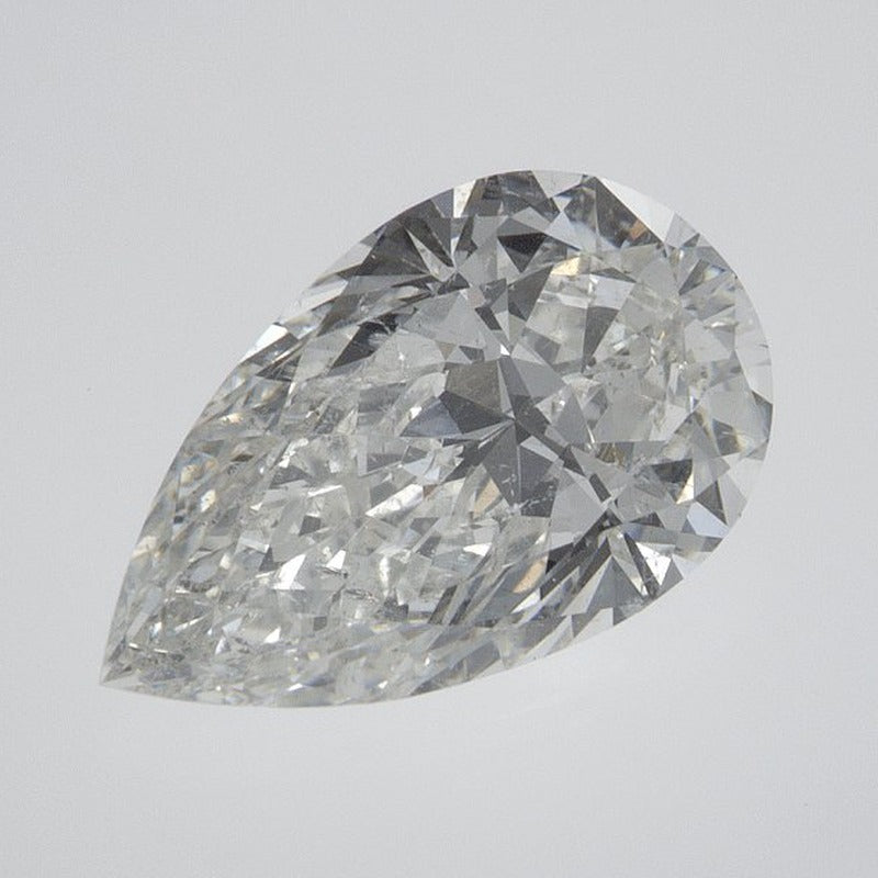2.12 ct Natural Diamond – G SI1 – Pear Cut – EGL USA Certified — Sapphire Row · cut7