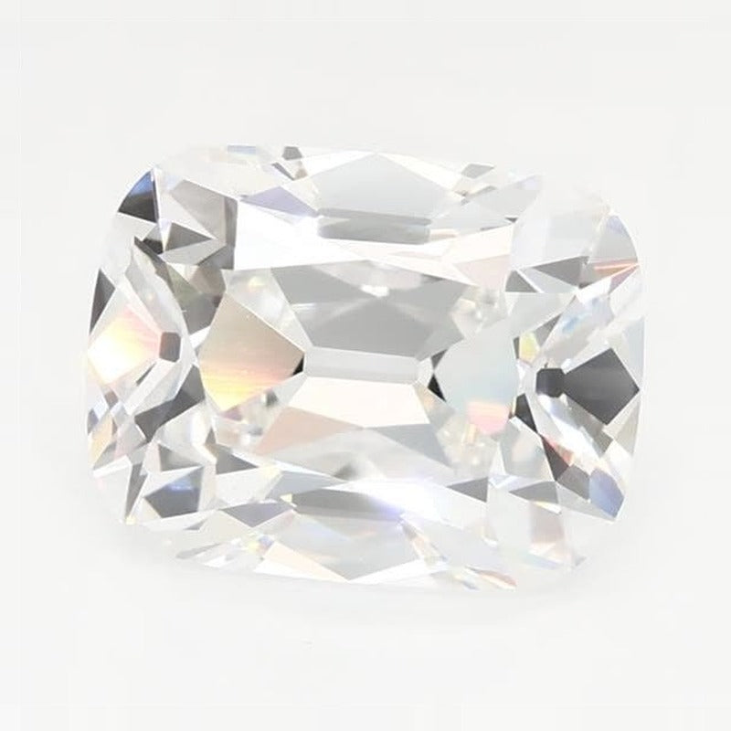 2.09 ct Lab-Grown Diamond – E VVS2 – Elongated Cushion Old Mine Cut – GCAL Certified — Sapphire Row · cut7