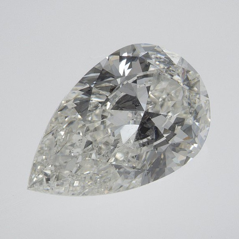 2.01 ct Natural Diamond – H SI2 – Pear Cut – EGL USA Certified — Sapphire Row · cut7