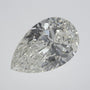 2.01 ct Natural Diamond – H SI2 – Pear Cut – EGL USA Certified — Sapphire Row · cut7
