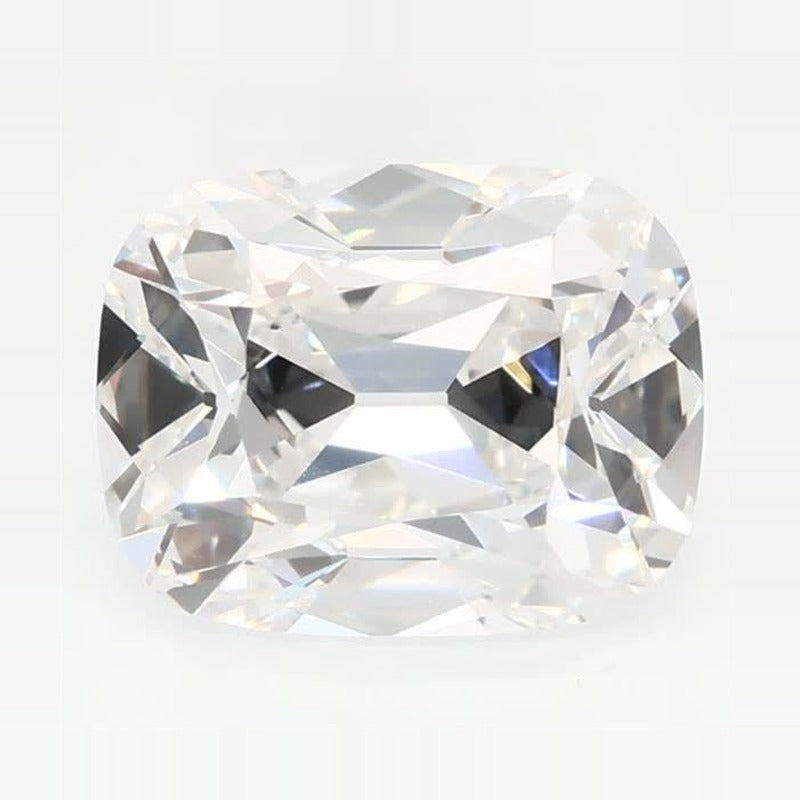 1.92 ct Lab-Grown Diamond – E VVS2 – Elongated Cushion Old Mine Cut – GCAL Certified — Sapphire Row · cut7
