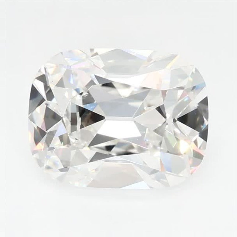 1.77 ct Lab-Grown Diamond – E VVS2 – Elongated Cushion Old Mine Cut – GCAL Certified — Sapphire Row · cut7