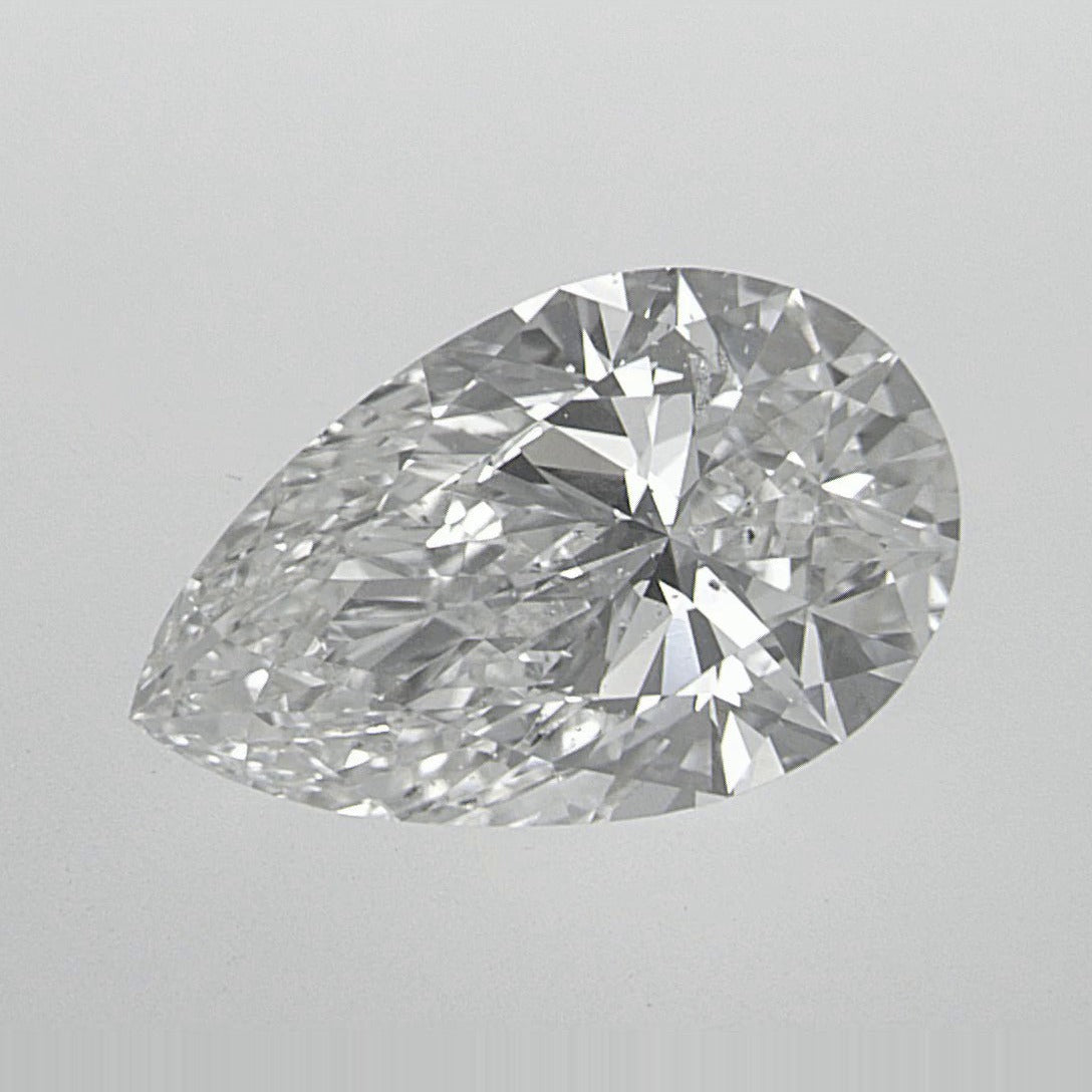 1.71 ct Natural Diamond – H SI1 – Pear Cut – EGL USA Certified — Sapphire Row · cut7