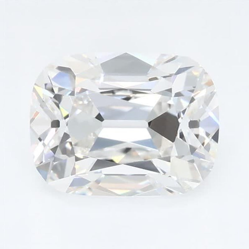 1.71 ct Lab-Grown Diamond – E VVS2 – Elongated Cushion Old Mine Cut – GCAL Certified — Sapphire Row · cut7