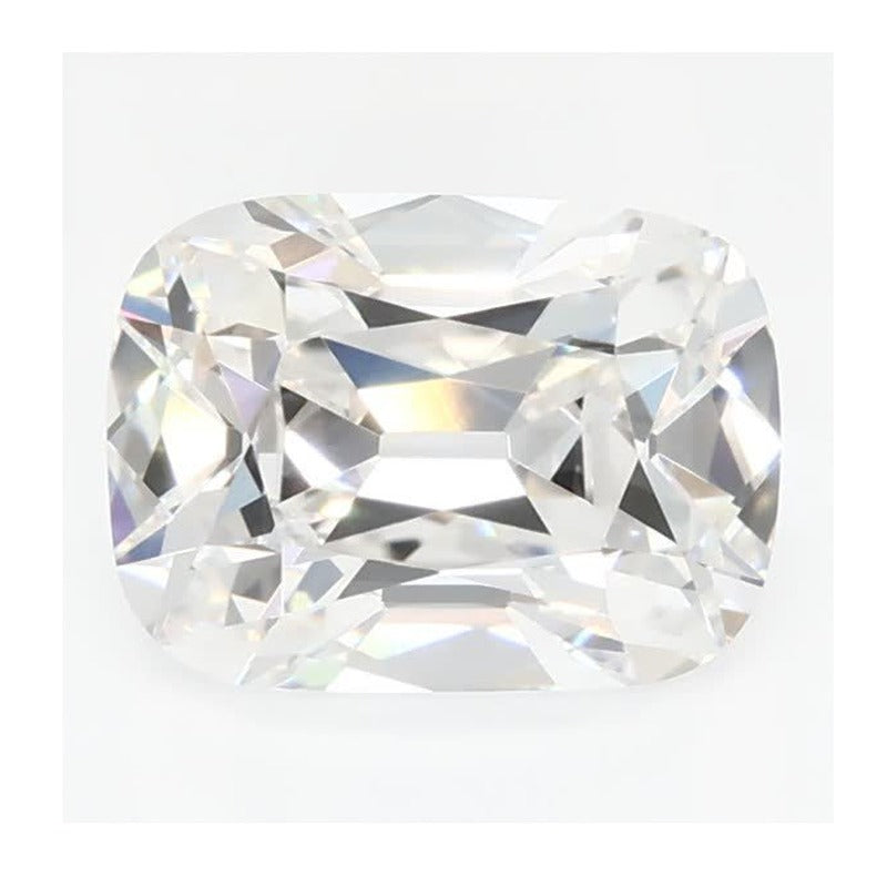 1.64 ct Lab-Grown Diamond – E VVS2 – Elongated Cushion Old Mine Cut – GCAL Certified — Sapphire Row · cut7