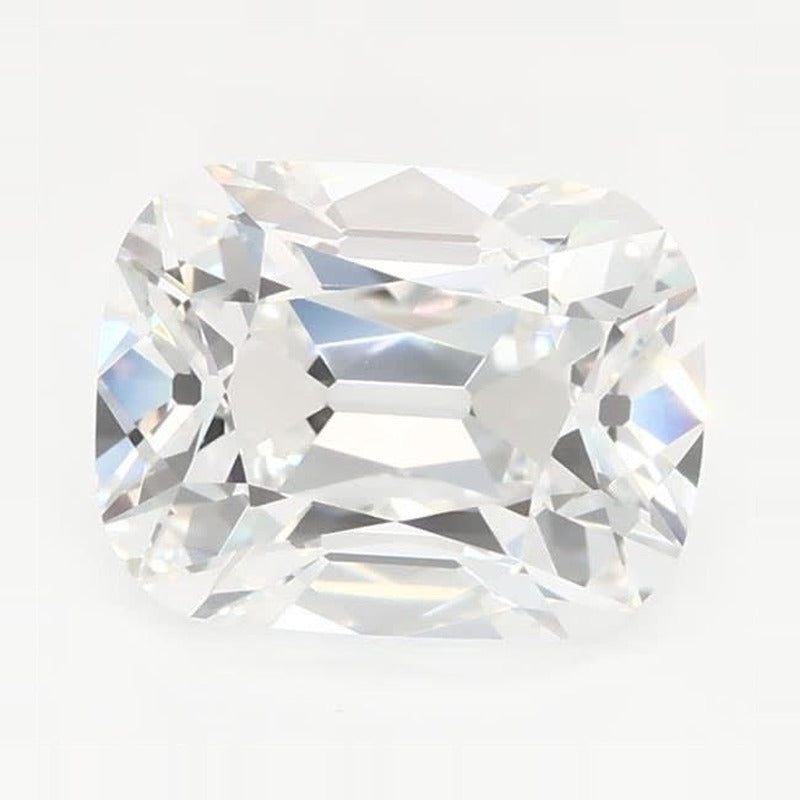 1.58 ct Lab-Grown Diamond – E VVS1 – Elongated Cushion Old Mine Cut – GCAL Certified — Sapphire Row · cut7