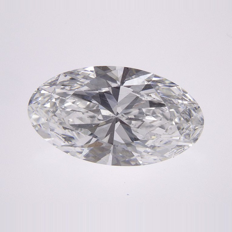 2.43 ct Lab-Grown Diamond – D VS1 – Elongated Oval Cut – IGI Certified — Sapphire Row · cut7